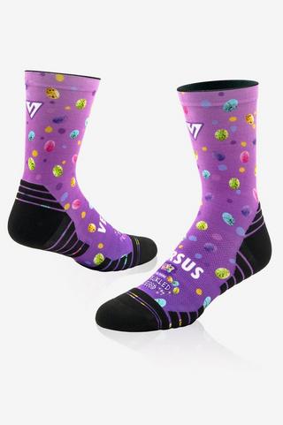 Versus Speckled Eggs Active Crew Socks