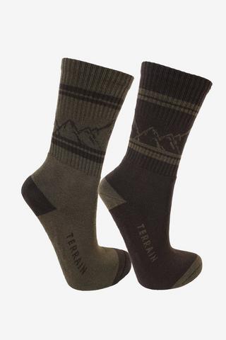 2-pack Hike Socks