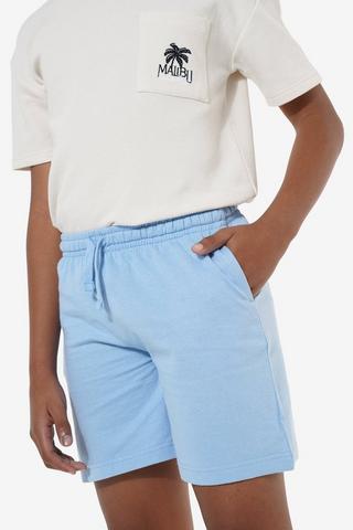 Acid Wash Fleece Short