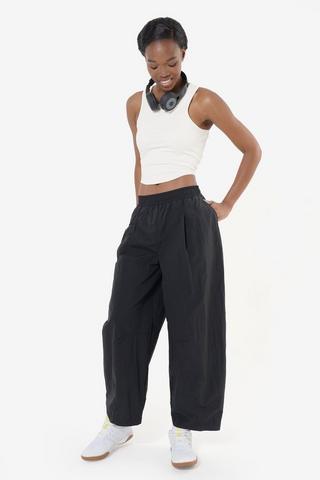 Woven Barrel Pants