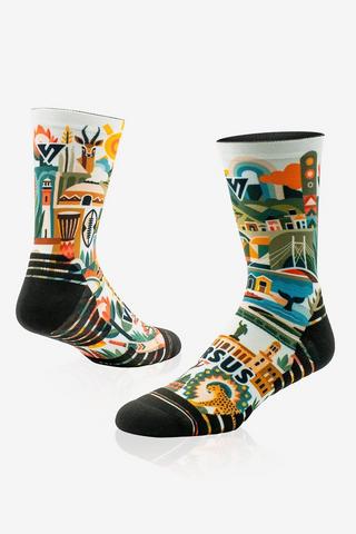 Versus Sa Icons Active Crew Socks - 4 - 7