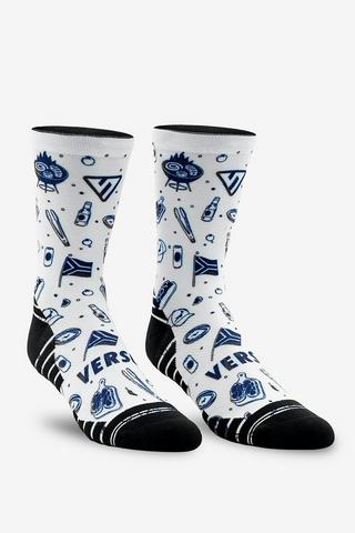 Versus Braai 70 Active Crew Socks - 8-12