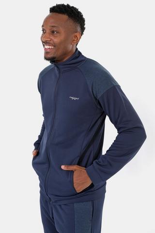 Tricot Turtleneck Jacket