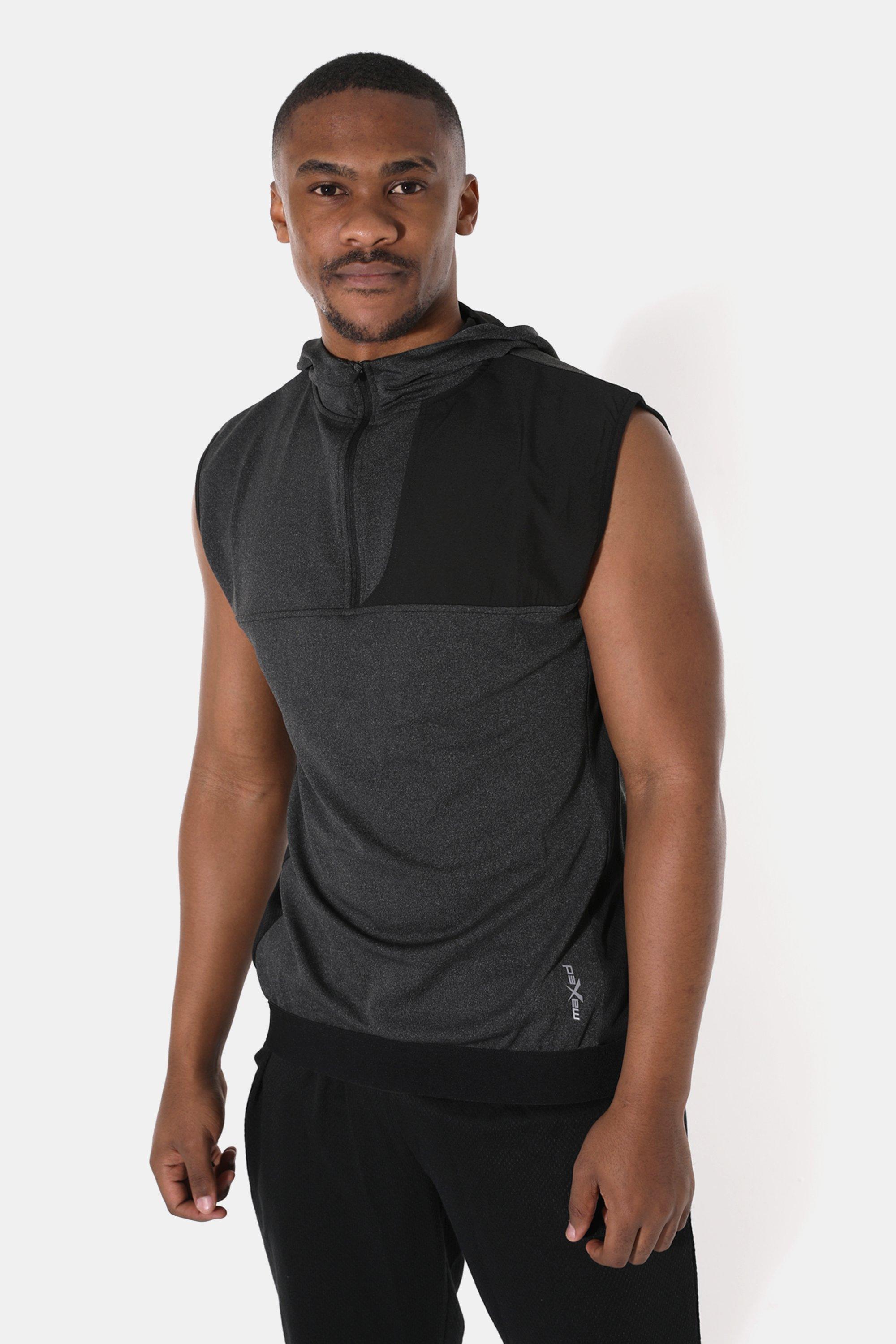 Fleece Sleeveless Hoodie