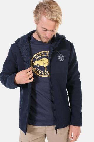 Sherpa-lined Zip-through Hoodie