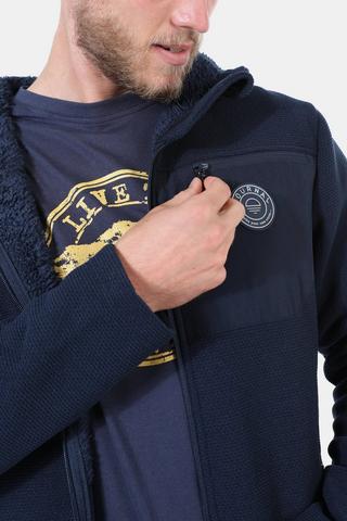 Sherpa-lined Zip-through Hoodie