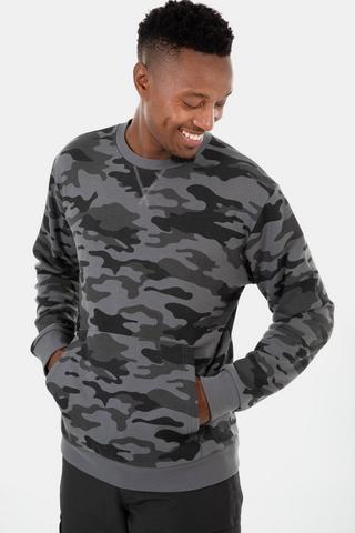 Fleece Camo Pullover