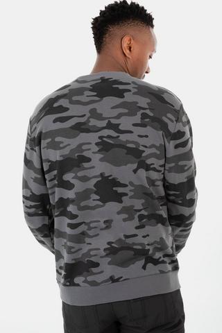 Fleece Camo Pullover