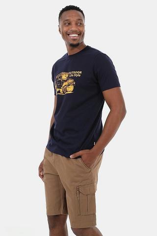 Elasticated Cargo Shorts