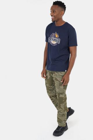 Camo Cotton Cargo Pants