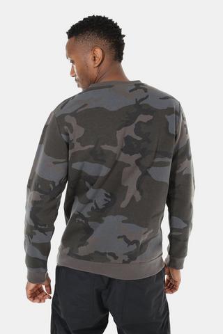 Camo Fleece Pullover