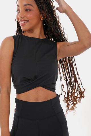 Twist Front Crop Top