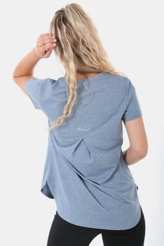 Curved Hem T-shirt