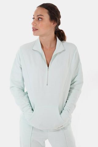 Fleece Quarter-zip Pullover