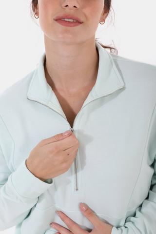 Fleece Quarter-zip Pullover