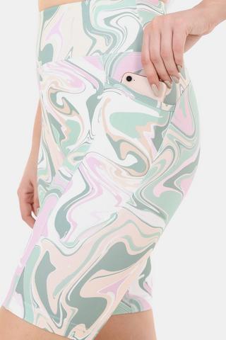 Mid-thigh Tights With Pocket