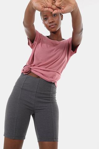 Cotton-rich Mid-thigh Tights