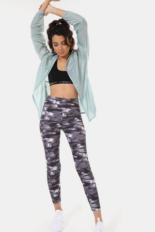 Women's Gym Leggings CAMO NET Pink