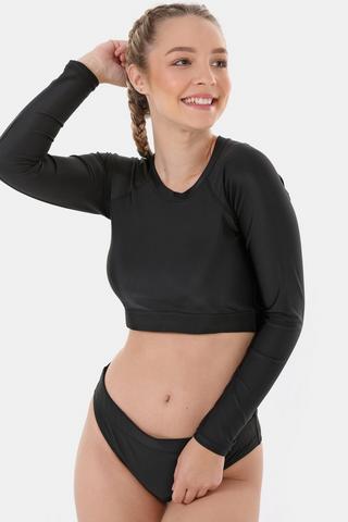 Cropped Long Sleeve Rashie