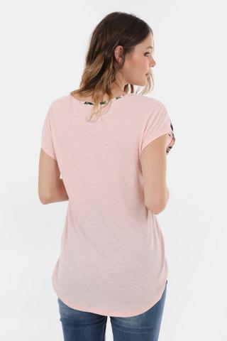 Print Viscose T-shirt