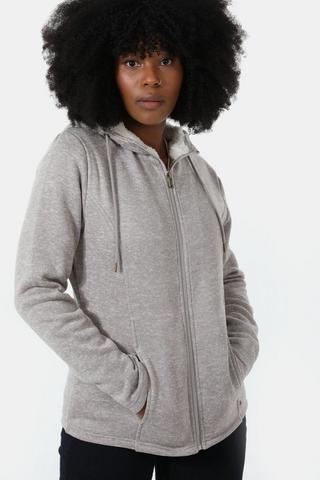 Sherpa-lined Hoodie