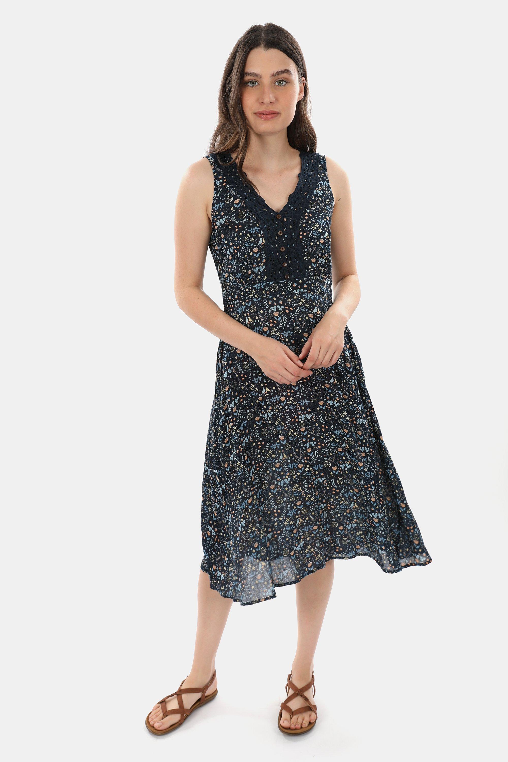 Crochet Detail Dress