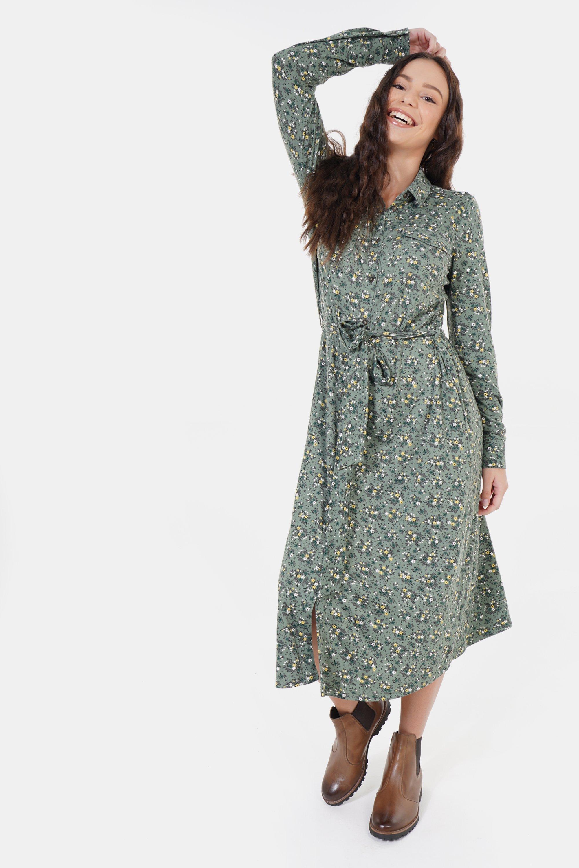 Long Sleeve Shirt Dress
