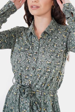 Long Sleeve Shirt Dress