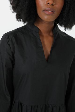 Cotton Tiered Dress