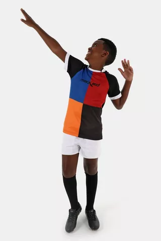 Pocketed Cotton Rugby Shorts