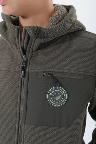 Sherpa-lined Hoodie
