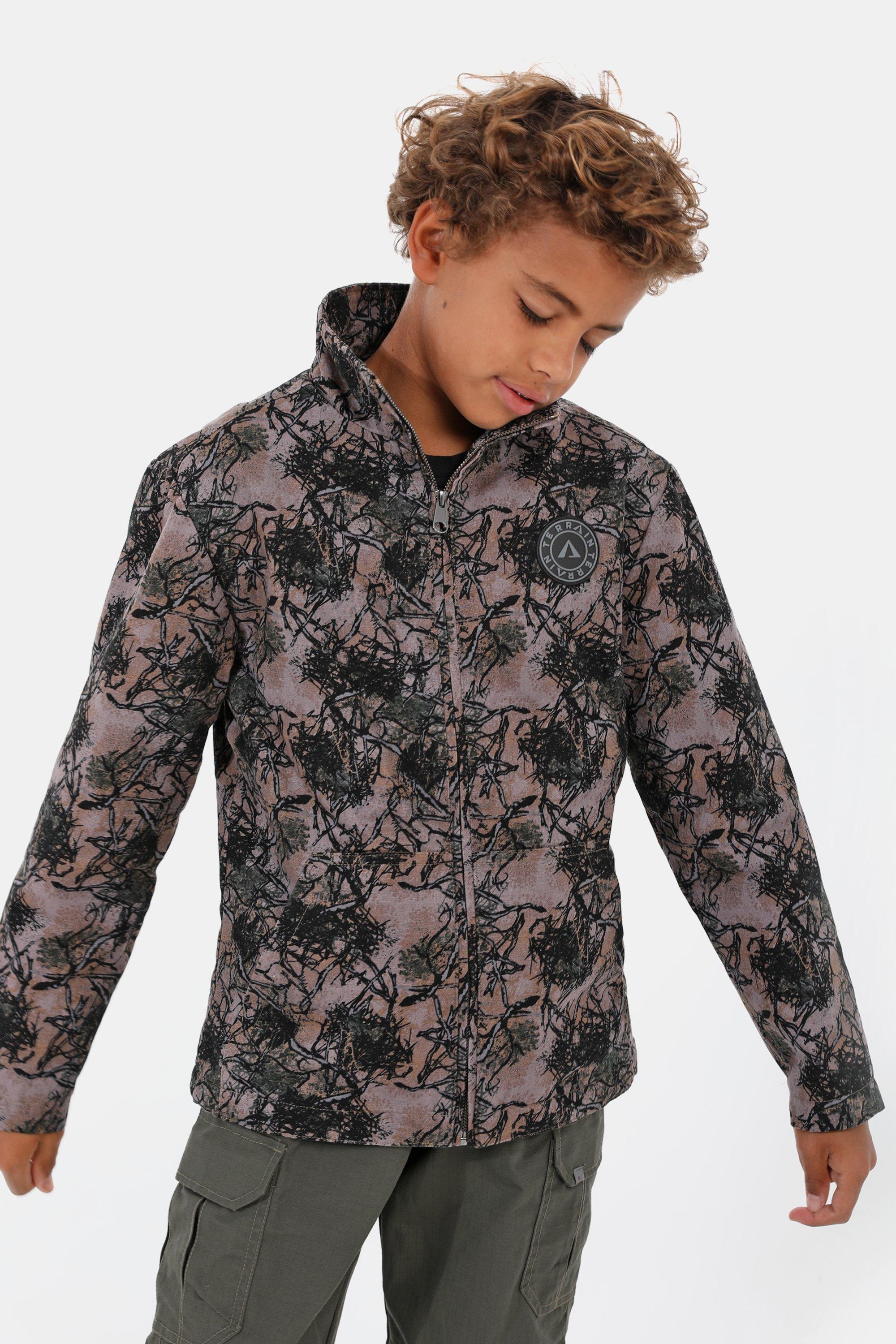 Camo Sherpa Jacket main image 1