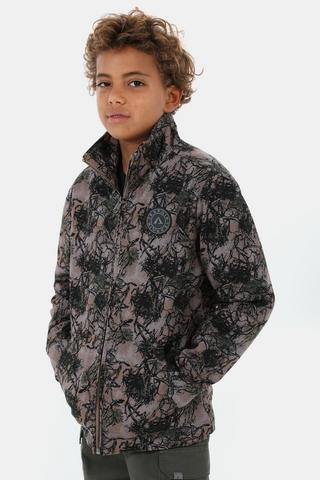 Sherpa-lined Camo Jacket