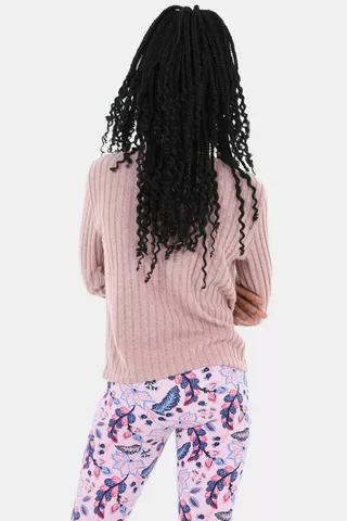 Twist-front Pullover