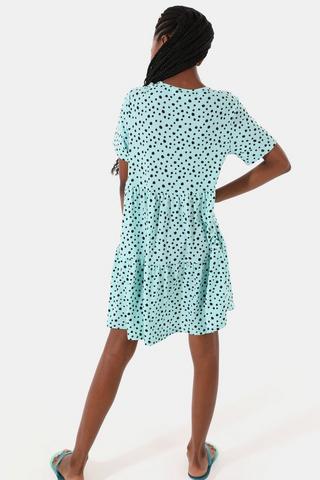 Tiered Knit Dress