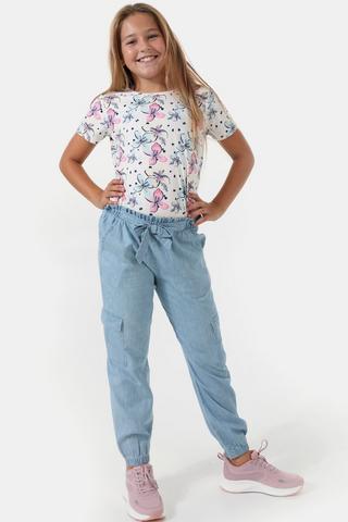Chambray Jogger