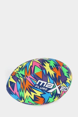 Fluro Fullsize Rugby Ball