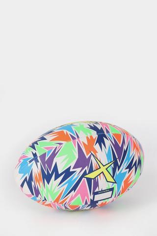 Fullsize Fluro Rugby Ball
