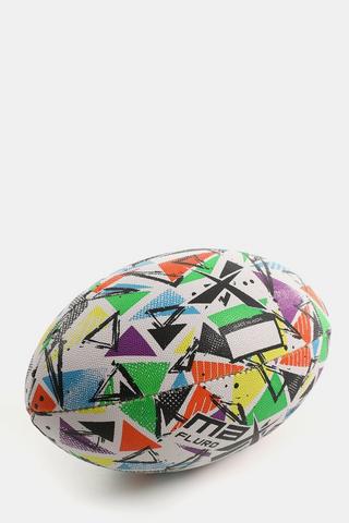 Fluro Midi Rugby Ball