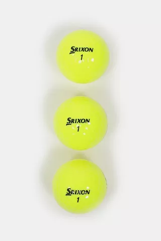 Soft Feel Golf Balls - Tour Yellow