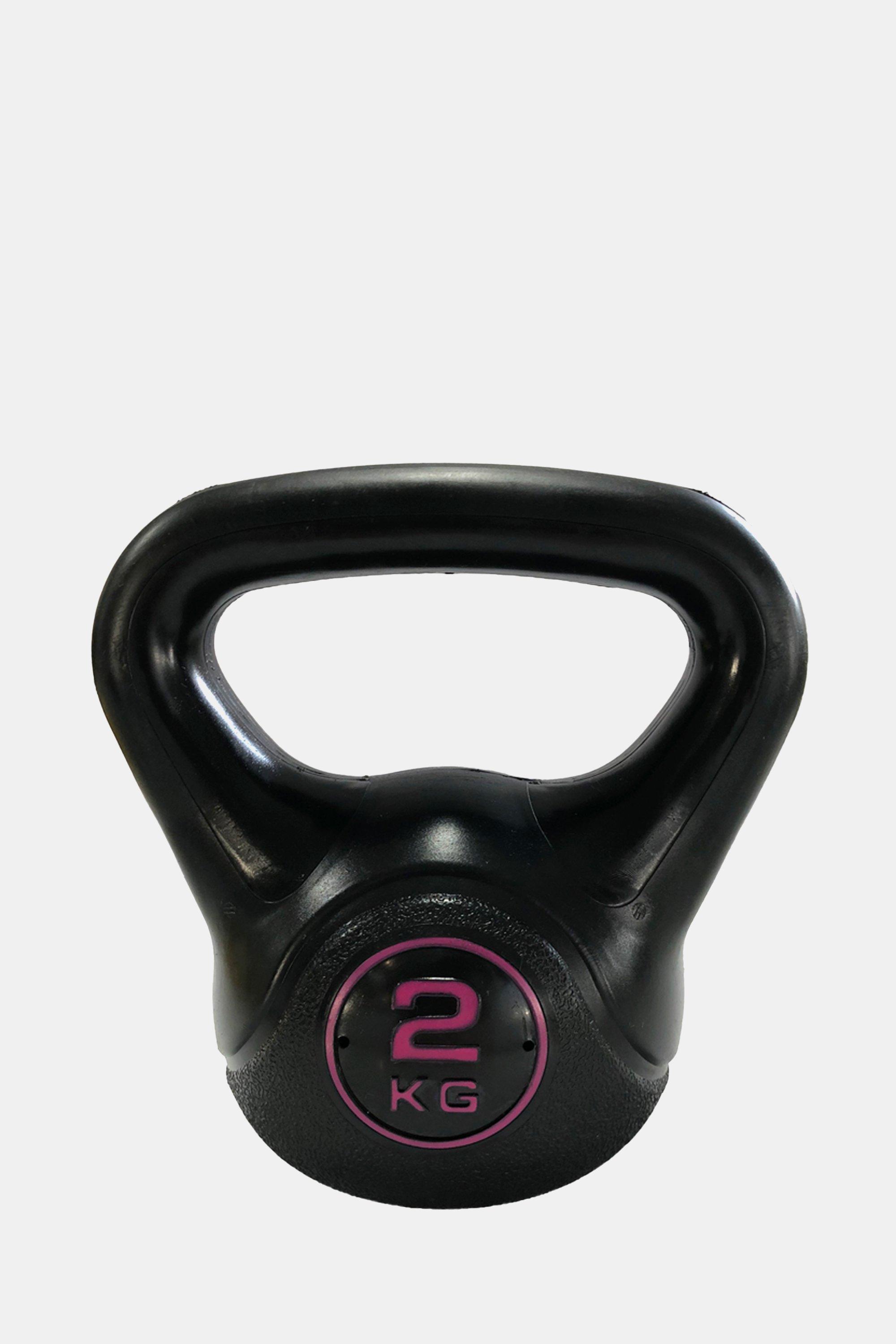 Kettlebell In Vinile G5 HT SPORT Da 2 Kg – Peso In Ghisa Rivestita, Per Allenamento Forza E Cardio