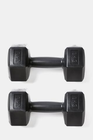 3kg Vinyl Dumbbells Set