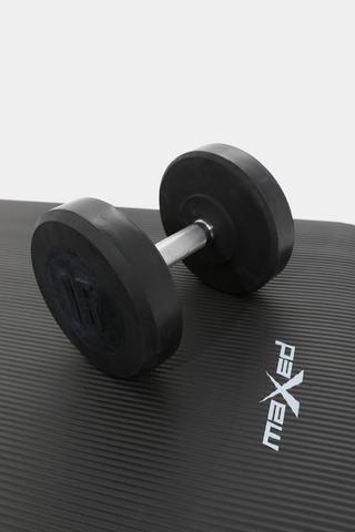 15kg Rubber-coated Dumbbell