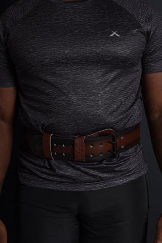 Leather Weight Lifting Belt