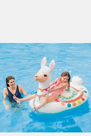 Inflatable Llama Ride-on