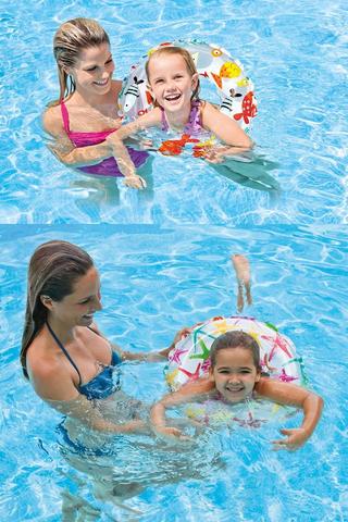 Lively Print Swim Ring