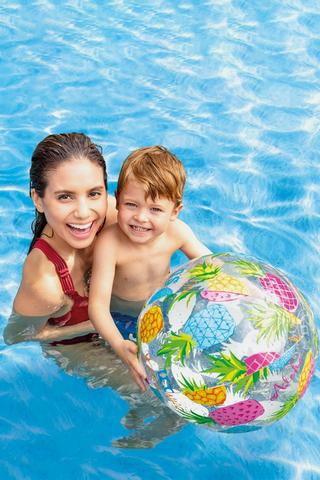 Lively Print Inflatable Ball