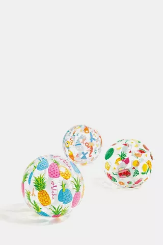 Lively Print Inflatable Ball