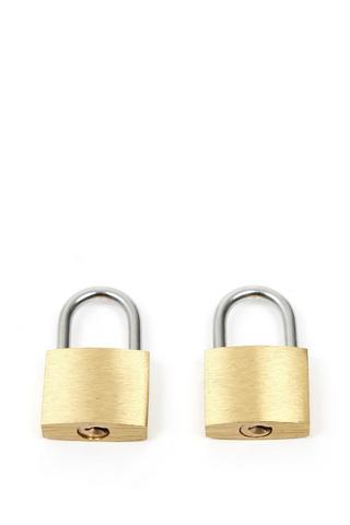 2-pack Brass Padlocks