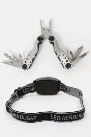 Multitool And Headlamp Set
